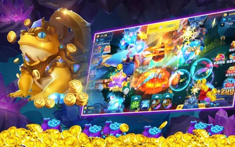 Đồ họa sinh động trong game bắn cá Jili