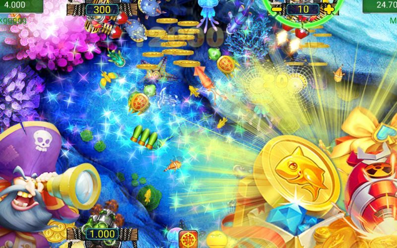 Người chơi dùng đạn mạnh để hạ boss bắn cá ZingPlay
