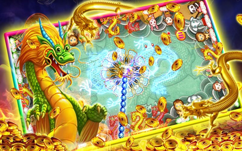 Người chơi săn cá lớn trong game bắn cá Thần Rồng