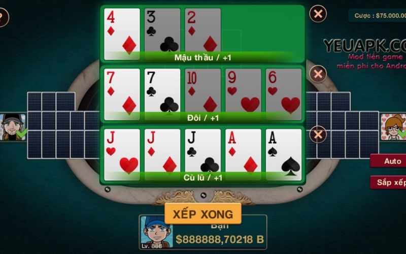 Mẹo tránh binh lủng khi chơi mậu binh online