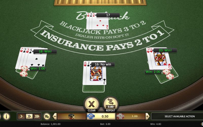 Mẹo đọc tình huống bài để tối ưu quyết định trong Blackjack