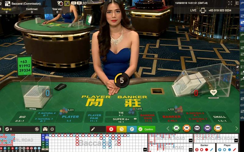 Người chơi mất bình tĩnh khi thua liên tiếp trong Baccarat